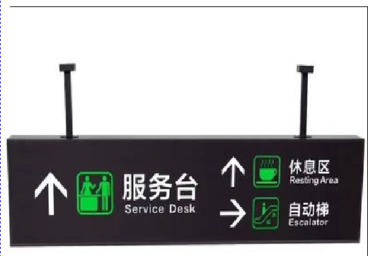 义乌吊牌灯箱制作流程。