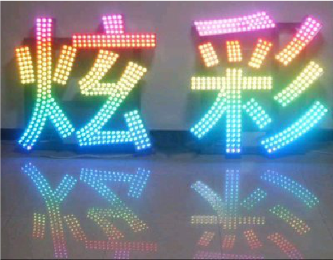 义乌LED发光字开始流行的原因。