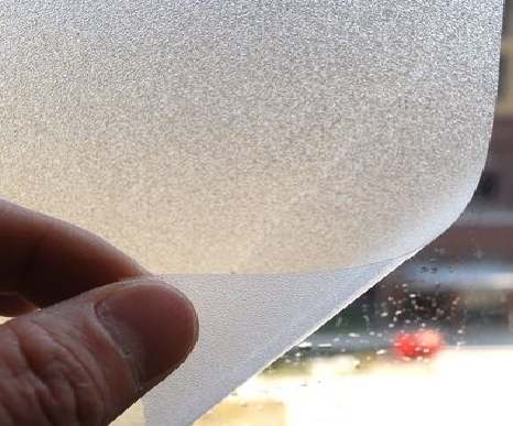 义乌玻璃门外面粘广告用什么材料好？